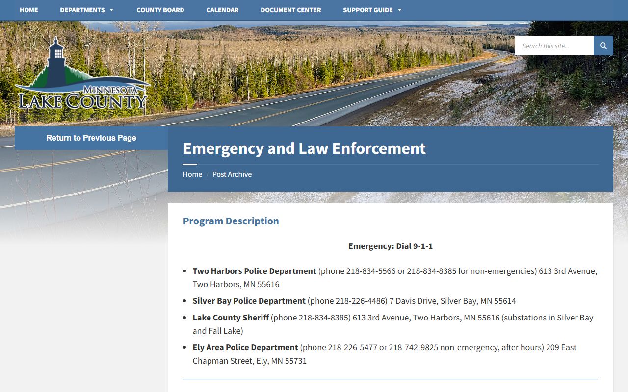 Lake County arrest records and court charges law enforcement contacts