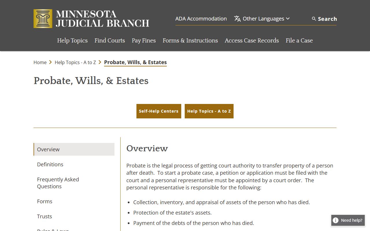 Lake County probate records probate wills and estates help topic