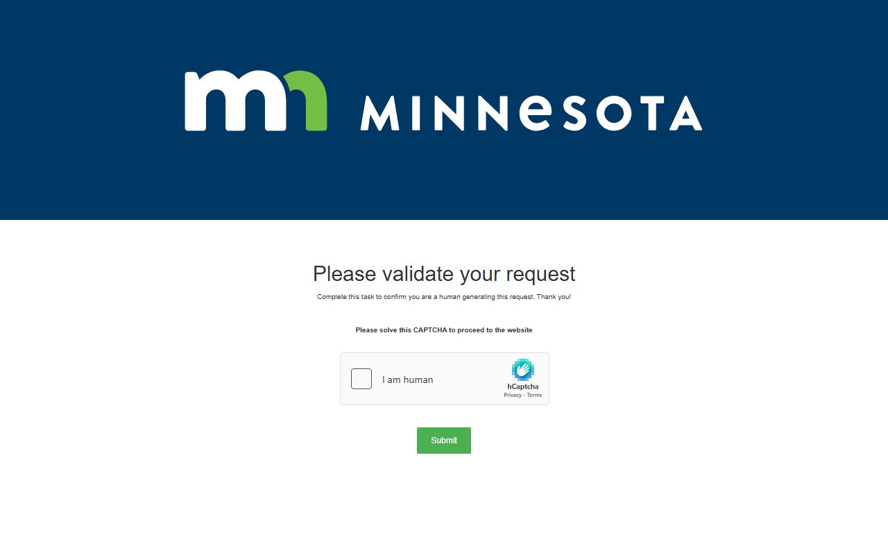 Minnesota DOC search page for fugitives and incarcerated people